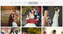 Desktop Screenshot of clartephoto.com